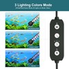 SEAOURA Led Aquarium Light with Timer, Submersible Aquarium Plant Light,