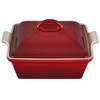 Le Creuset Stoneware Heritage Covered Square Casserole, 2.5 qt. (9"),
