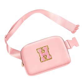 Birthday Gifts for Girls, 4 5 6 7 8 9 10 11 12 13 Year Old Girl Gifts for Teens Kids Daughter Sister Her,Cute Fanny Pack Belt Bag Crossbody Bag Trendy Stuff for Girls Teen, Pink, 5.5 inch, H