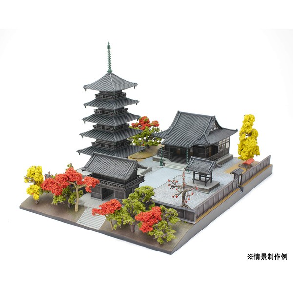 Building Collection Building Collection 029-4 Temple B4 Bell Tower / Tower Gate Diorama Supplies