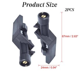 2Pcs Car Front Windshield Washer Nozzles for Honda Windshield Windscreen Wiper Washer Nozzle Jet Sprayers Replacement for Honda Civic 2017 2018 2019 2020 2021 76810TGGE01 76810TP6A01