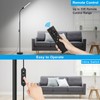 LED Floor Lamp with Remote Control, Bright 18W Floor Lamps