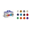 Cernit CEASS003C - Set of 12 Colours Oven Hardening Polymer
