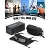 GOMEXUS Polarized Sunglasses Wrap Around Driving Fishing Cycling Sports Men