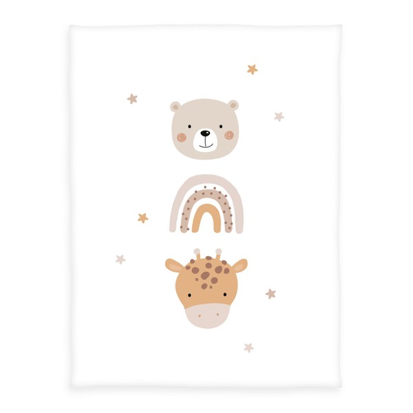 Herding Babybest Microfibre Blanket Little Friends 75 x 100 cm