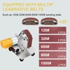 Professional Mini Belt Sander, 7 Adjustable Speed -15 Degree Electric