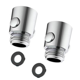 2 Pieces Shut-off Valve, Water Stop Shower, Shower Water Stopper, Flow Limiter Shower, Shower Head Shut-off Valve, Shower Head Flow Control Valve for Shower Head Hand Shower