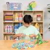 Colorations 3D Building Puffs & Shapes - 3008 Pieces