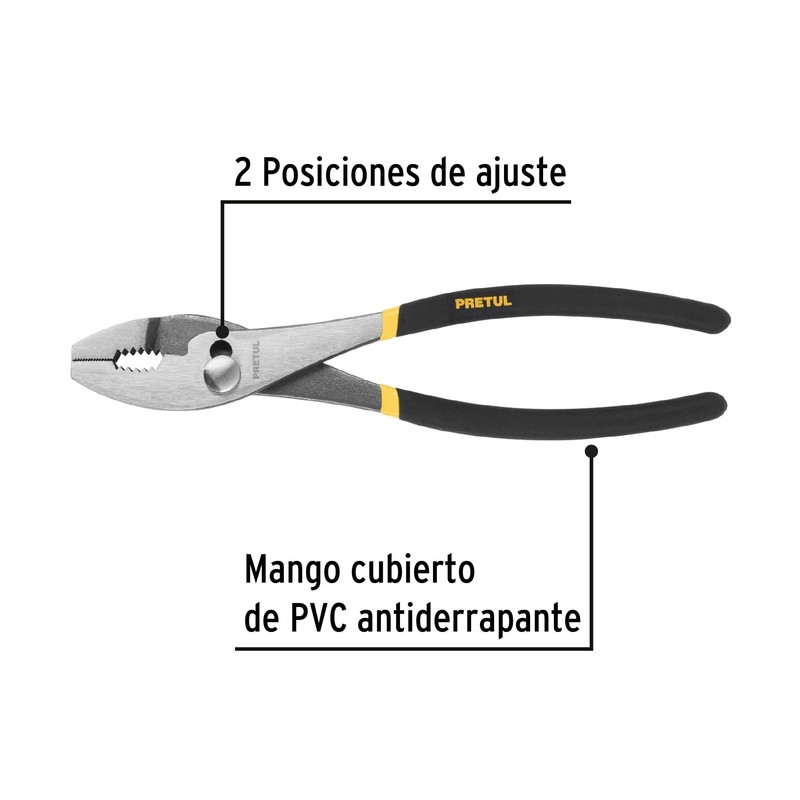 Pretul PCH-10P, Pinza de chofer 10" mango de vinil