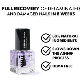 Nail strengthener for repairing damaged nails EMI Natural Force 9 ml