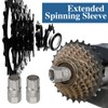 RFYTDCF Pack of 2 Bicycle Cassette Tool, Sprocket Puller Repair