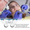 Dental Binocular Loupes 3.5X 420mm Dental Magnifier Optical Glass Dentists