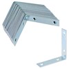 20 PCS Metal Corner Braces – Galvanized Steel L-Shaped Angle