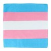 CTM Striped Trans Pride Bandana, Multi-Color