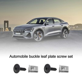 EMSea 20Pcs Screw and Nut Clip Kit, for Wheel Arch Cover Undertray Fender N90775001