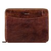 STILORD 'Dexter' Document Case A4 Leather Work Folder Vintage Document