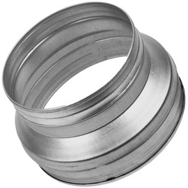 Vent Systems 10" Inch to 8" Inch Galvanized Steel Duct Reducer - Vent Adapter - Fitting Pipe - Connector, Increaser, Reducer, Cone - HVAC, Ventilation Systems