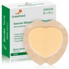 Sacrum Foam Dressing with Border - Silicone Adhesive 7"x7" Waterproof