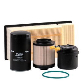 Doc's Diesel Filter Set DFD4615+D6128+DPA6109 | Compatible with Ford 6.7L Powerstroke F250, F350, F450, F550 2011-2016 | Replaces FD4615, FL2051, FA1902