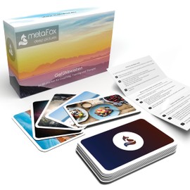 metaFox ‘World of Emotions’ Coaching Cards | 52 Picture Cards for Coaching & Therapy | Master Your Emotions & Build Emotional Intelligence