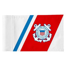 2BUT Golf Flag US Coast Guard Golf Pin Flag Practic Putting Green Golf Flag For Backyard Garden Double-Sewn 600D Nylon Miniature Pin Flag (20"X13")