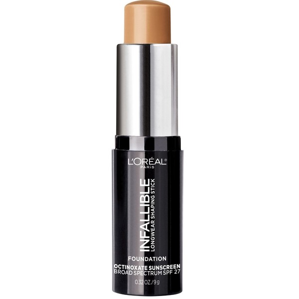L'Oreal Paris Makeup Infallible Longwear Shaping Stick Foundation, 409 Honey,