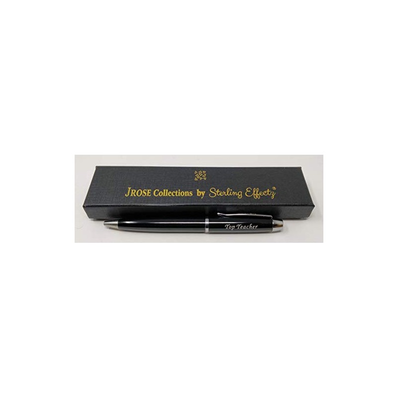 JRose Collections Men Pen In Luxury Black Gift Box Named-