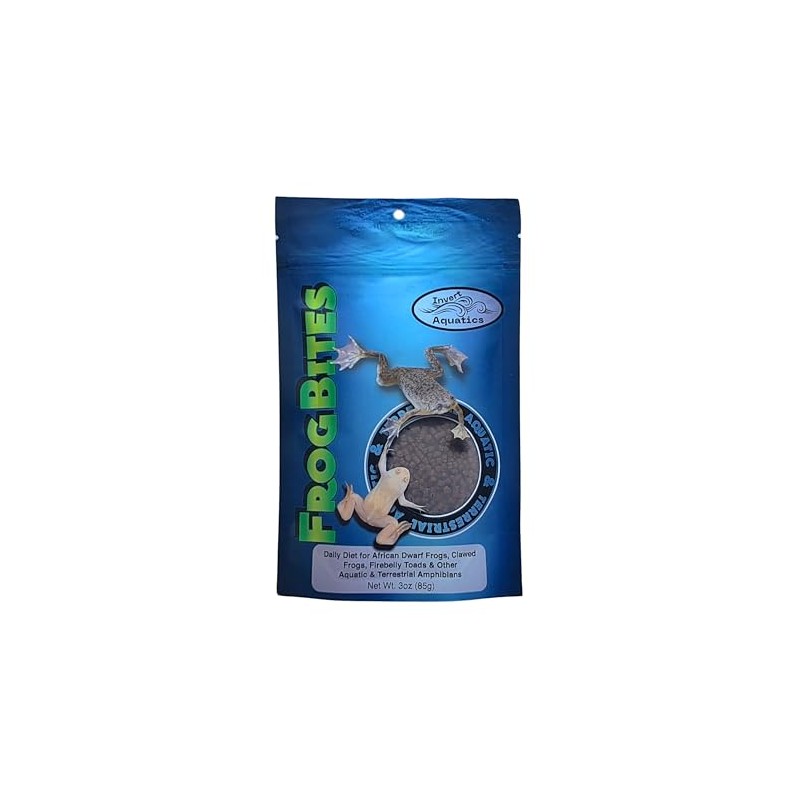 Invert Aquatics Frog Bites - Moist Pellet Sinking Diet for