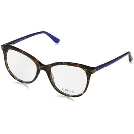 Guess Women's Glasses Frame GU2667, 52-18-140, Brown (Marrone Scuro)