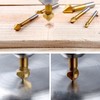 Countersink Metal Countersink Set for Wood 90° Countersink Drill HSS