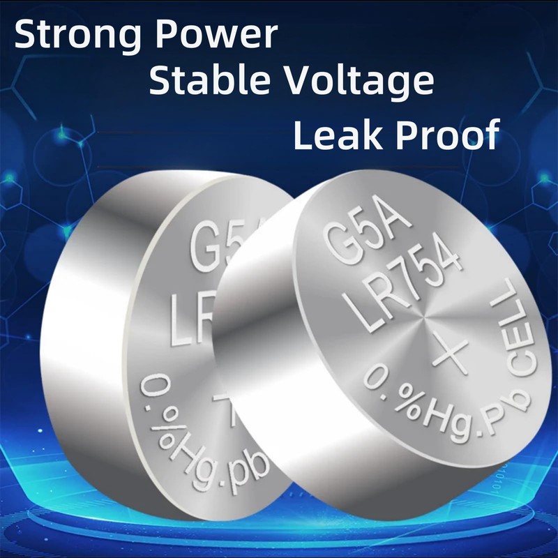 QLQXQTy 20PACK AG5 LR754 309 393 SR754 SR754 Battery Alkaline