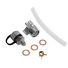 Oil Drain Valve Leak Proof Rust Proof Compact Structure Stainless