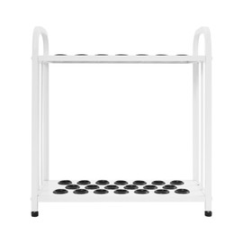 AngelcityCC Pool Stick Holder Freestanding Pool Cue Holder Floor Stand 20-Hole Billiard Cue Racks for Game Room Billiard Room Decor Club Pool Table Accessories