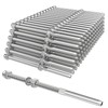 BLIKA 100 Pack 6" Long Swage Threaded Stud Tension End