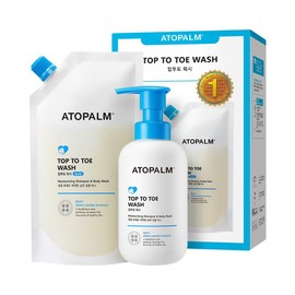 Atopalm Top To Toe Wash 300mL Special Set (+Refill 250mL) - Atopalm Top To Toe Wash 300mL