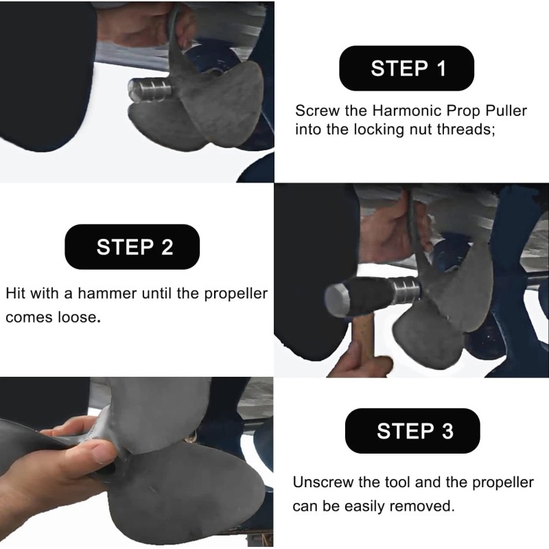 Unbranded Prop Puller for Inboard Boats, Prop Knocker, Propeller Removal