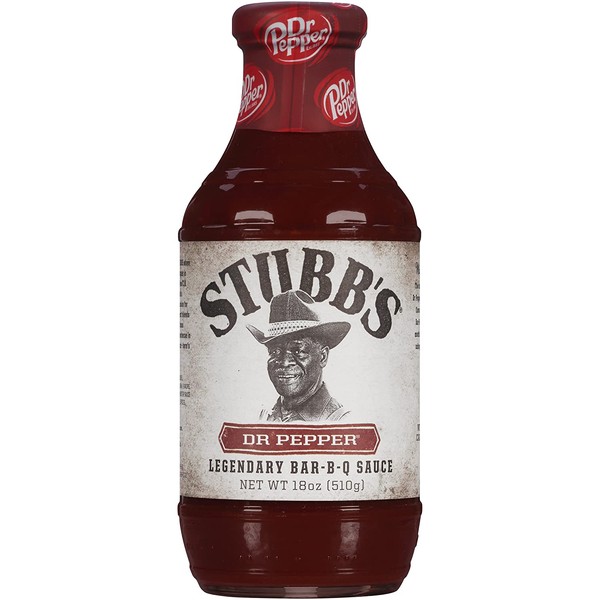 Stubb's Dr Pepper Legendary Barbecue Sauce, 18 oz