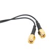 Computer Wireless Antenna RPSMA Rotatable Fold Dual Band Wifi Good