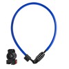 DocksLocks Anti-Theft Security Cable Lock, Blue, 2ft, Combination Lock, Weather