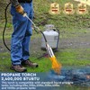 Propane Torch Weed Burner,Blow Torch,Heavy Duty,High Output 2,400,000 BTU,Flamethrower with