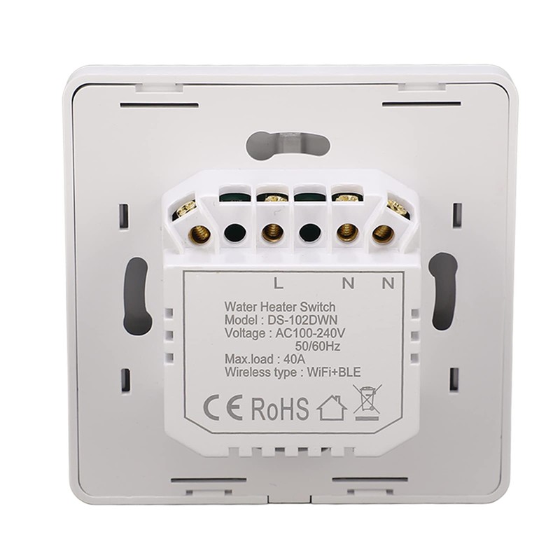 Intelligent WiFi Hot Water Switch, Voice Control, Smart Boiler Wall