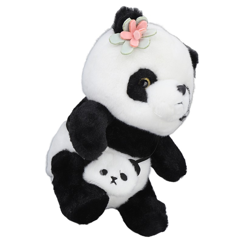 Cute Panda Plush Pillow Soft Comfortable Washable Simulation Panda Plush