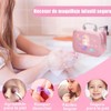 BENEVE Juguetes de Maquillaje Lavables para Niñas, Kit de Maquillaje