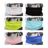 Domestic Earrings Multi Scarf/Cool Mask/Neck Warmer/Sun Shade Black 2ea