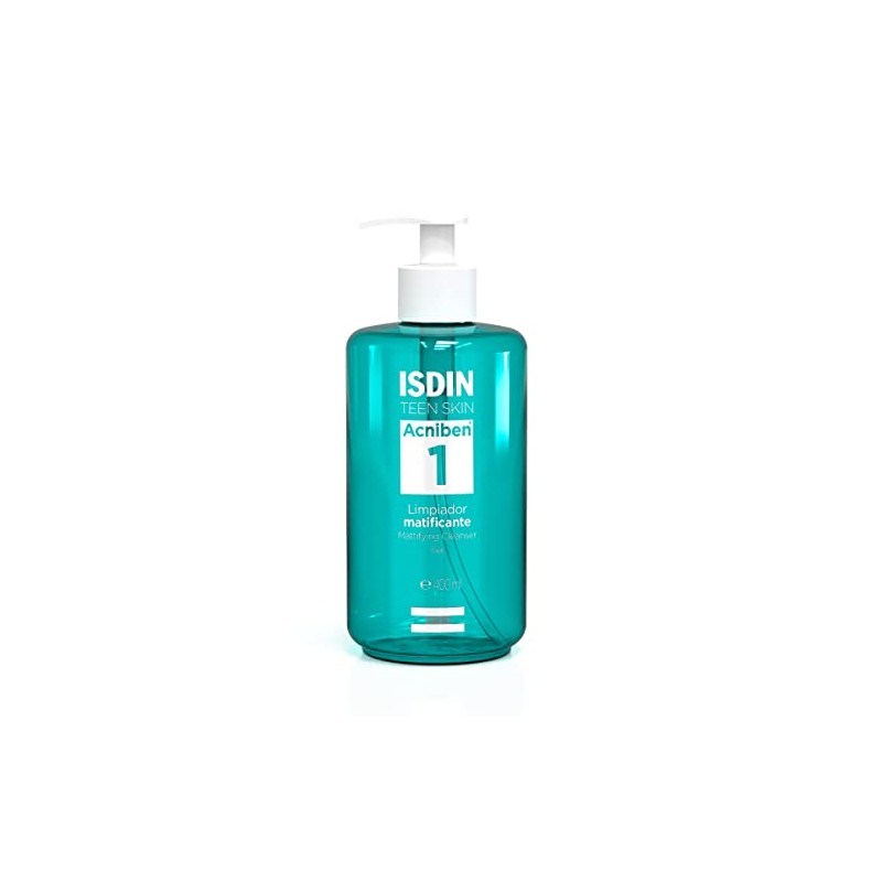 Isdin Acniben Gel Limpiador Matificante Piel Grasa 400ml