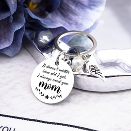 Cxulquvs Mom Gifts Mama Keychain from Daughter Son Unique Birthday Christmas Thanksgiving Mother'S Day Presents for Mother Best Mom Ever Gifts Ideas for Women