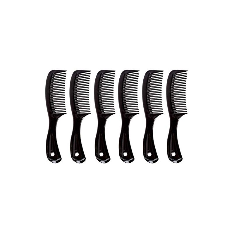 Comfort Axis Travel Size Wide Tooth Handle Comb, 6", 6