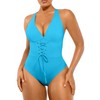 SHAPELLX Women One Piece Swimsuits Tummy Control Bathing Suits with