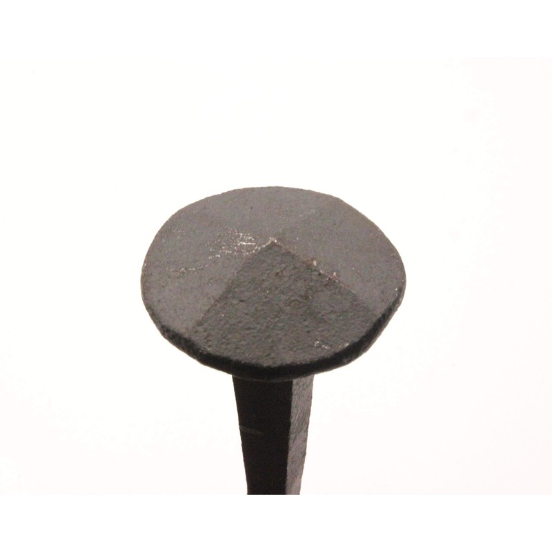 Traditional Hand Forged Pack of 4 Black Rustic 20mm Round