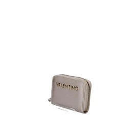 Valentino Women's Divina Sa Zip Around Wallet, Platinum colour